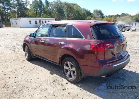 2012 Acura Mdx Technology Package z USA, uszkodzony, nr VIN 2HNYD2H38CH532673